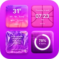 Pink Widget Themes cover